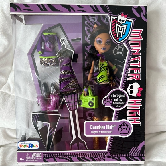 Monster High I Love Fashion Clawdeen Wolf